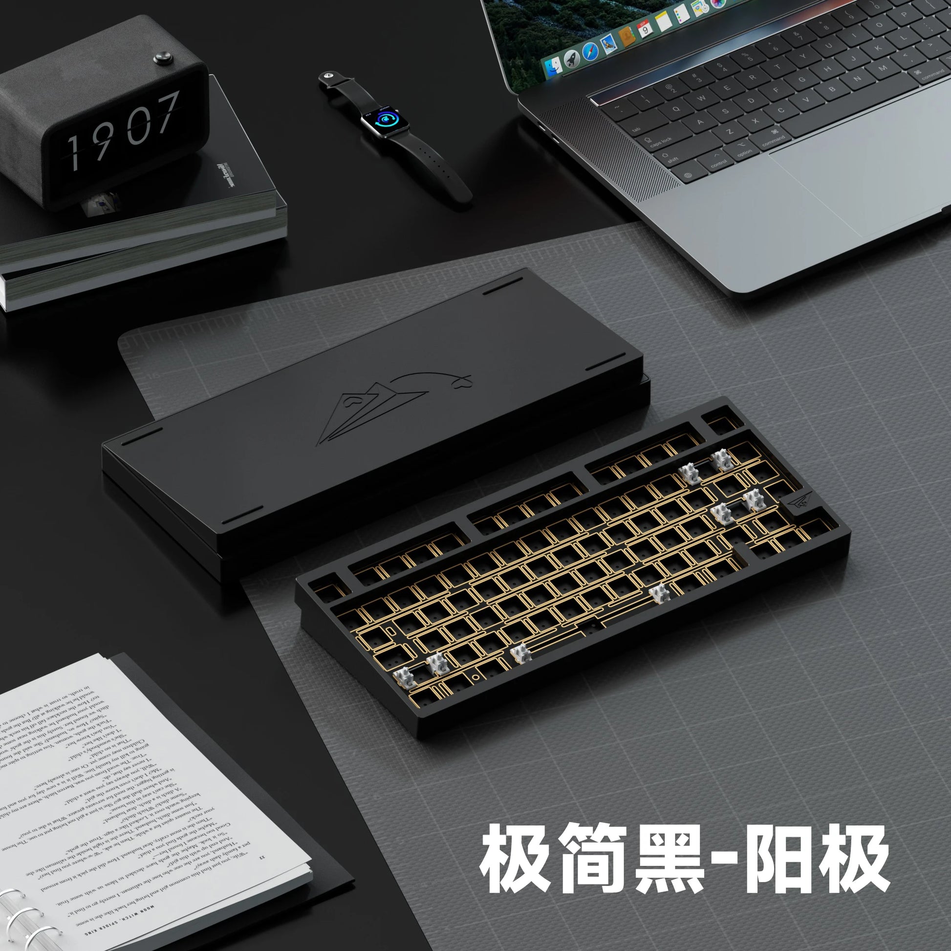 Weikav - D75 Wireless Three Mode Keyboard Kit Rgb Backlight Hot-Swap Aluminum Alloy Mechanical Keyboard Customized Support Qmk/Via - Serious Techies