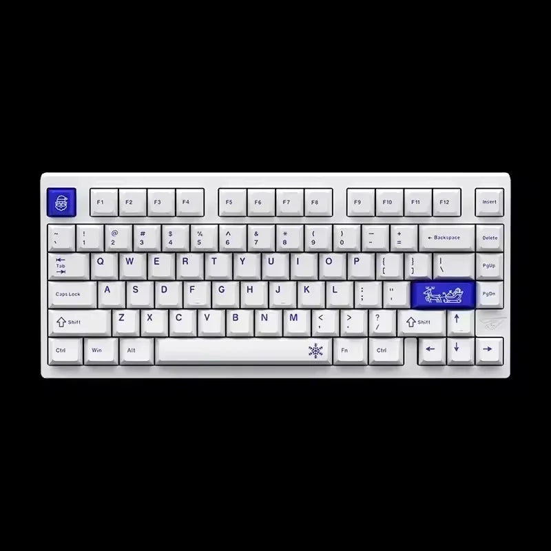 Weikav - D75 Wireless Three Mode Keyboard Kit Rgb Backlight Hot-Swap Aluminum Alloy Mechanical Keyboard Customized Support Qmk/Via - Serious Techies
