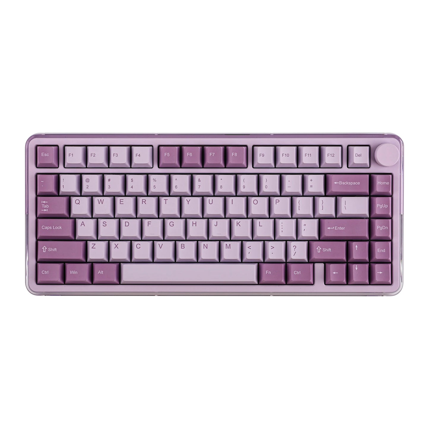 Kiiboom - Breeze 75 Aluminum & Acrylic Hot Swappable Type-C Wired/Bluetooth/2.4Ghz Wireless Mechanical Keyboard for Win/Mac - Serious Techies