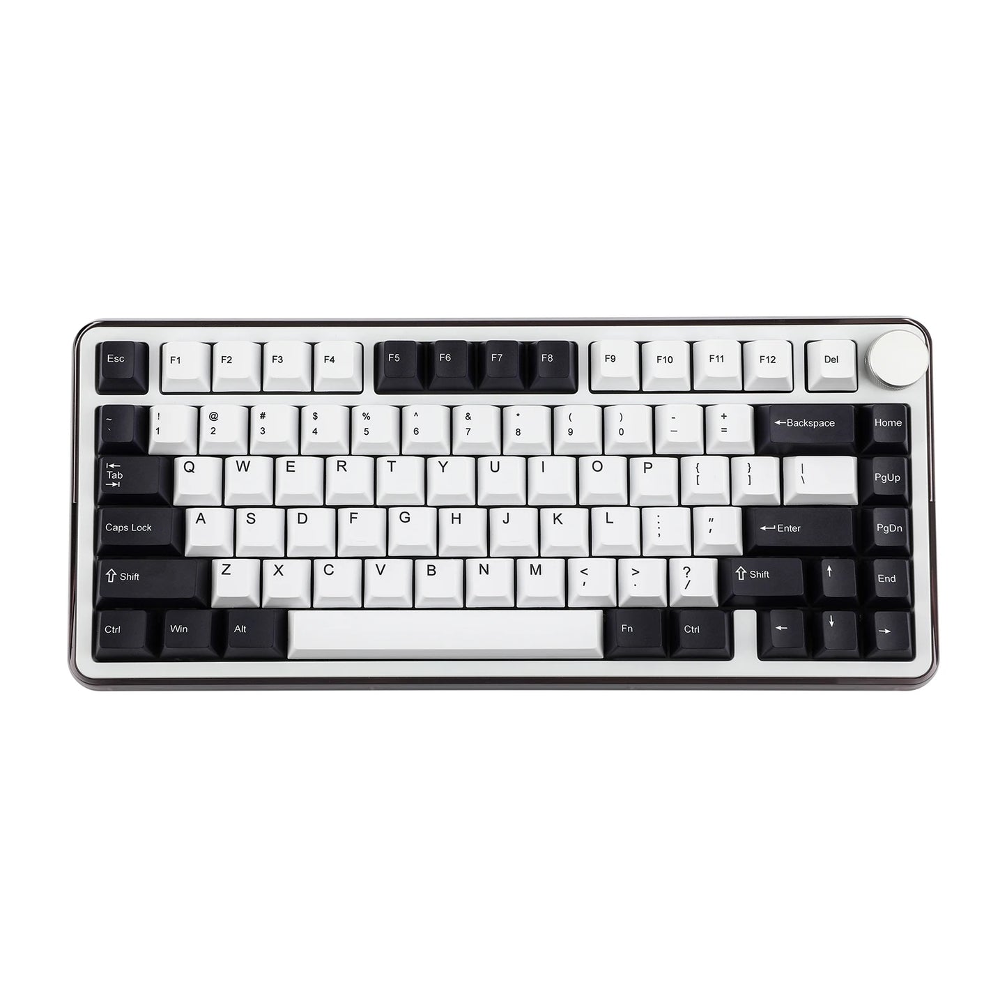 Kiiboom - Breeze 75 Aluminum & Acrylic Hot Swappable Type-C Wired/Bluetooth/2.4Ghz Wireless Mechanical Keyboard for Win/Mac - Serious Techies