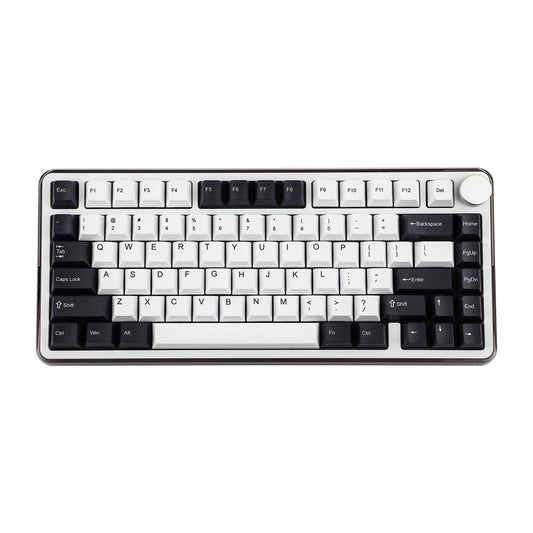 Kiiboom - Breeze 75 Aluminum & Acrylic Hot Swappable Type-C Wired/Bluetooth/2.4Ghz Wireless Mechanical Keyboard for Win/Mac - Serious Techies