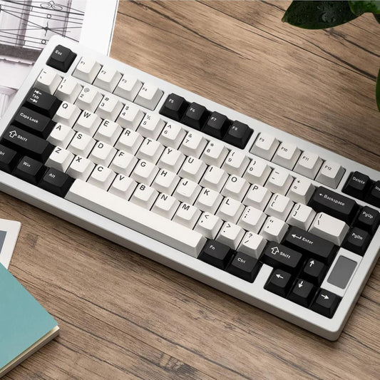Chilkey - ND75 Aluminum 75% Wireless Mechanical Gaming Keyboard with LCD Screen, Quick Assembly, BT/2.4G/USB-C, Hot Swappable Per-Key RGB Custom Keyboard for Windows, Macos - Serious Techies