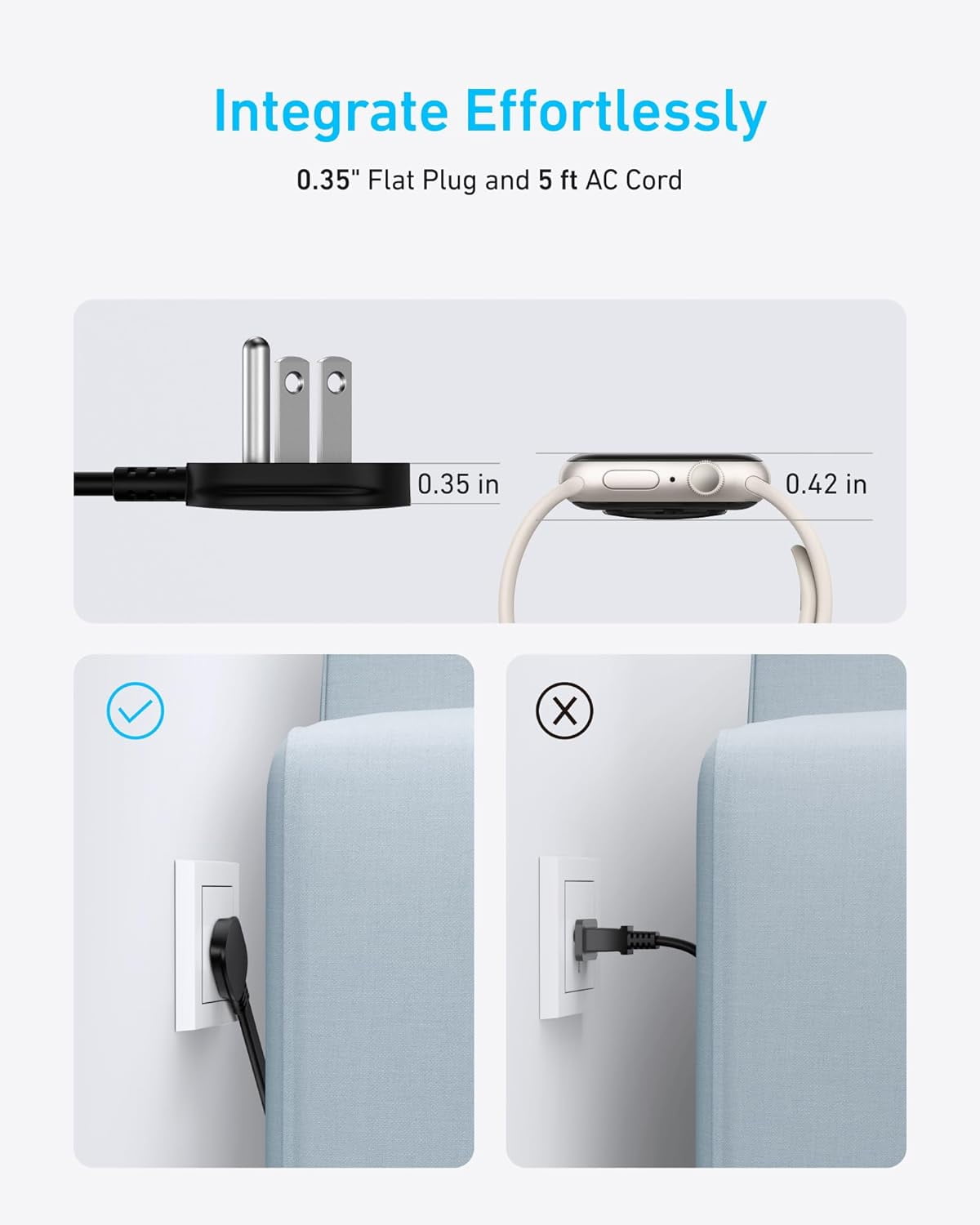 Anker - Charging Station (100W), 9-In-1 USB C Power Strip with 300J Surge Protection - Serious Techies