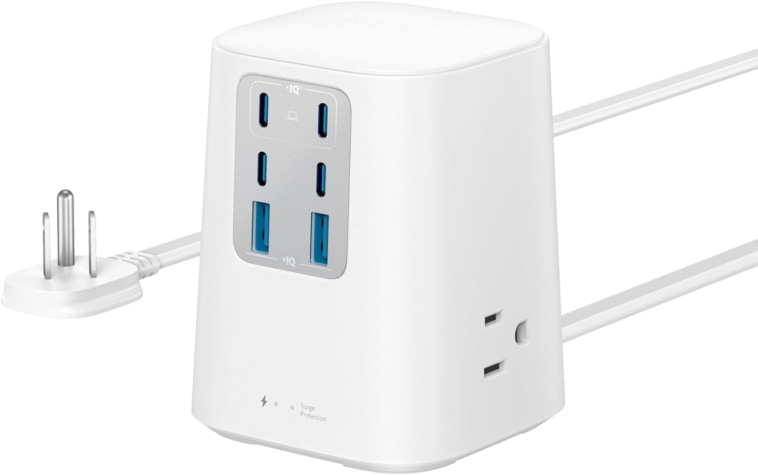 Anker - Charging Station (100W), 9-In-1 USB C Power Strip with 300J Surge Protection - Serious Techies