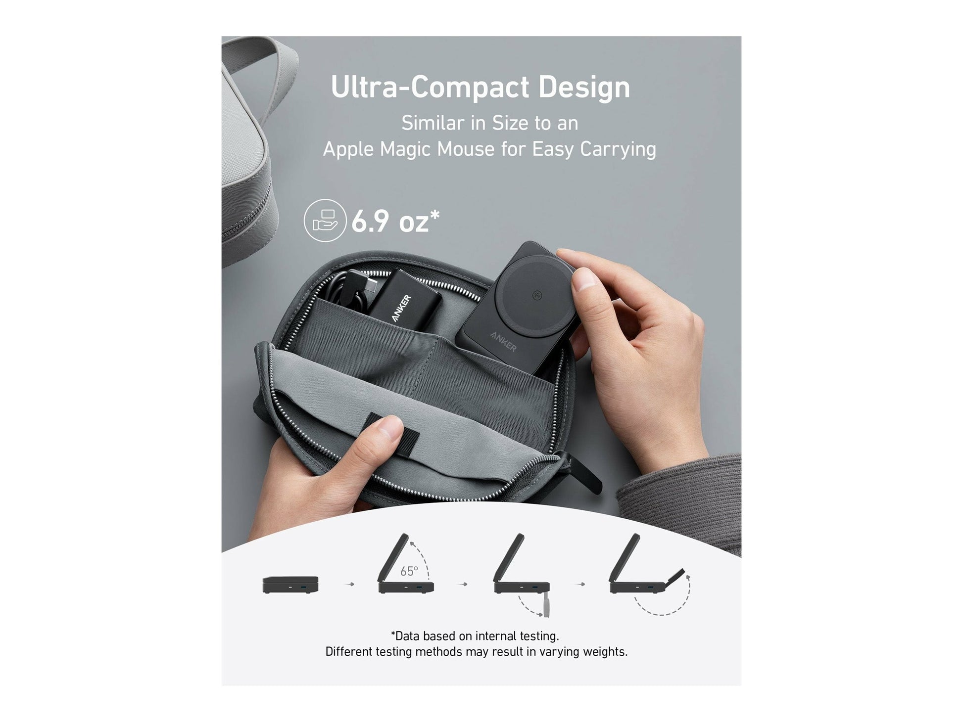 Anker - Maggo 3 in 1 Iphone 16 Charging Station, Magsafe-Compatible Wireless Charger Stand, Qi2 Certified 15W Foldable Charger for Iphone 15, Airpods, Apple Watch 9 (Not a Power Bank, Adapter Included) - Serious Techies