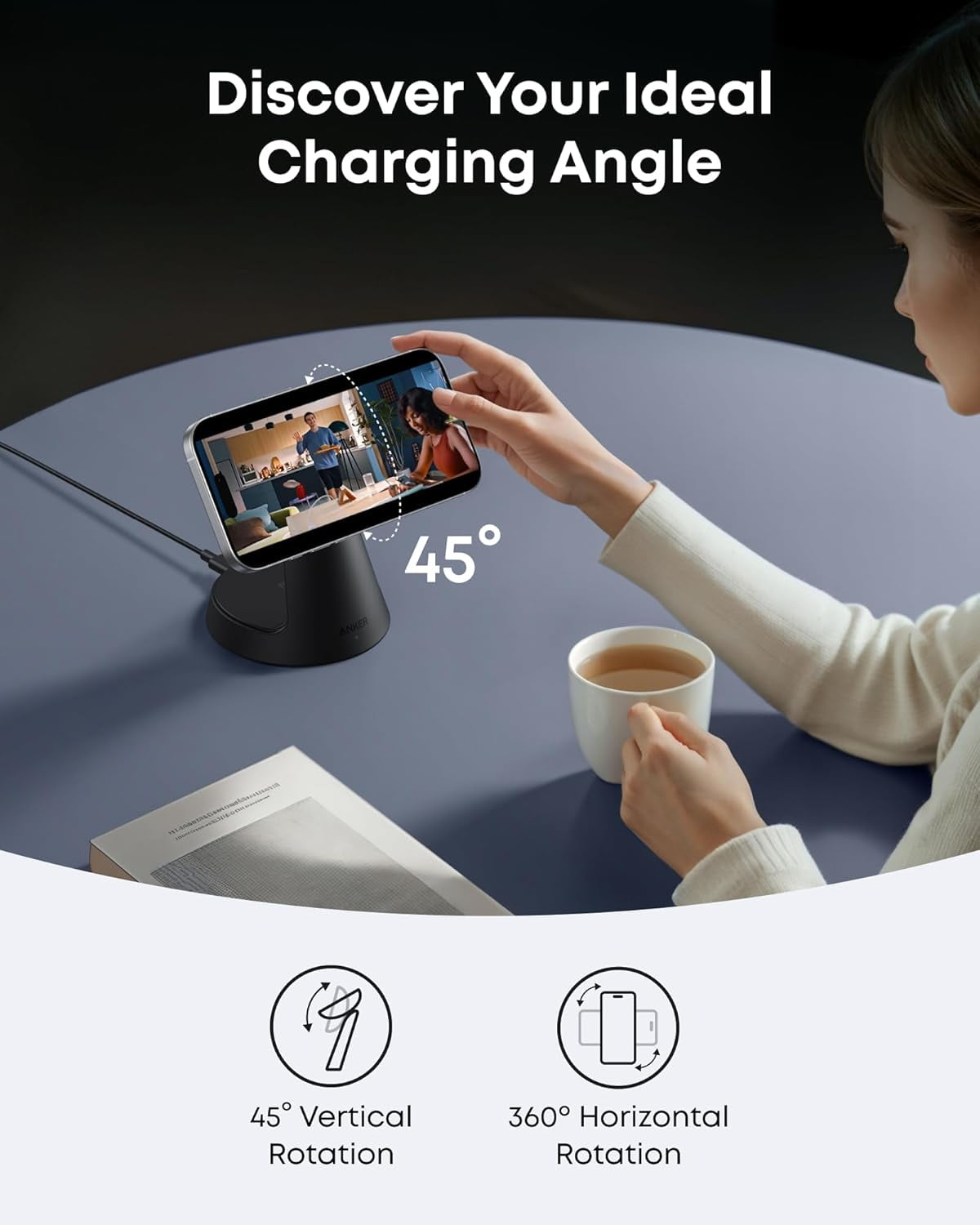 Anker - Magsafe Charger Compatible, Maggo 3-In-1 Charging Station - Serious Techies
