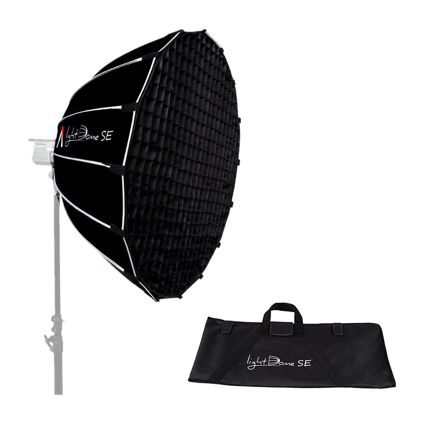 Aputure -  200X-S with Light Dome SE Softbox Light Stand Kit, 200W Bi-Color 2700-6500K LED Video Light with Bowens Mount Sidus Link App Control for Video Production - Serious Techies