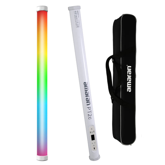 Aputure - Amaran Pt2C RGBWW Full Color Stick Led Pixel Tube Light Wand CCT 2700K to 10000K Built-In 12 DMX Profiles (Amaran Pt2C 60Cm) - Serious Techies