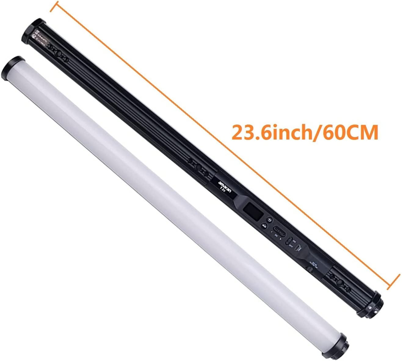 Aputure - Amaran T2C RGB Full-Color LED Tube Light,2500K~7500K Adjustable RGB Video Light Wand Stick,Cri 95+ TLCI 98+,15 Light Effects APP Control - Serious Techies