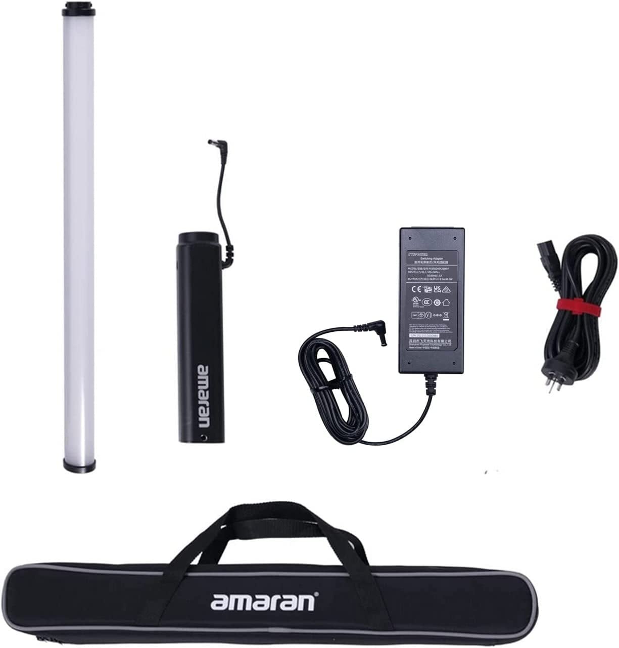 Aputure - Amaran T2C RGB Full-Color LED Tube Light,2500K~7500K Adjustable RGB Video Light Wand Stick,Cri 95+ TLCI 98+,15 Light Effects APP Control - Serious Techies