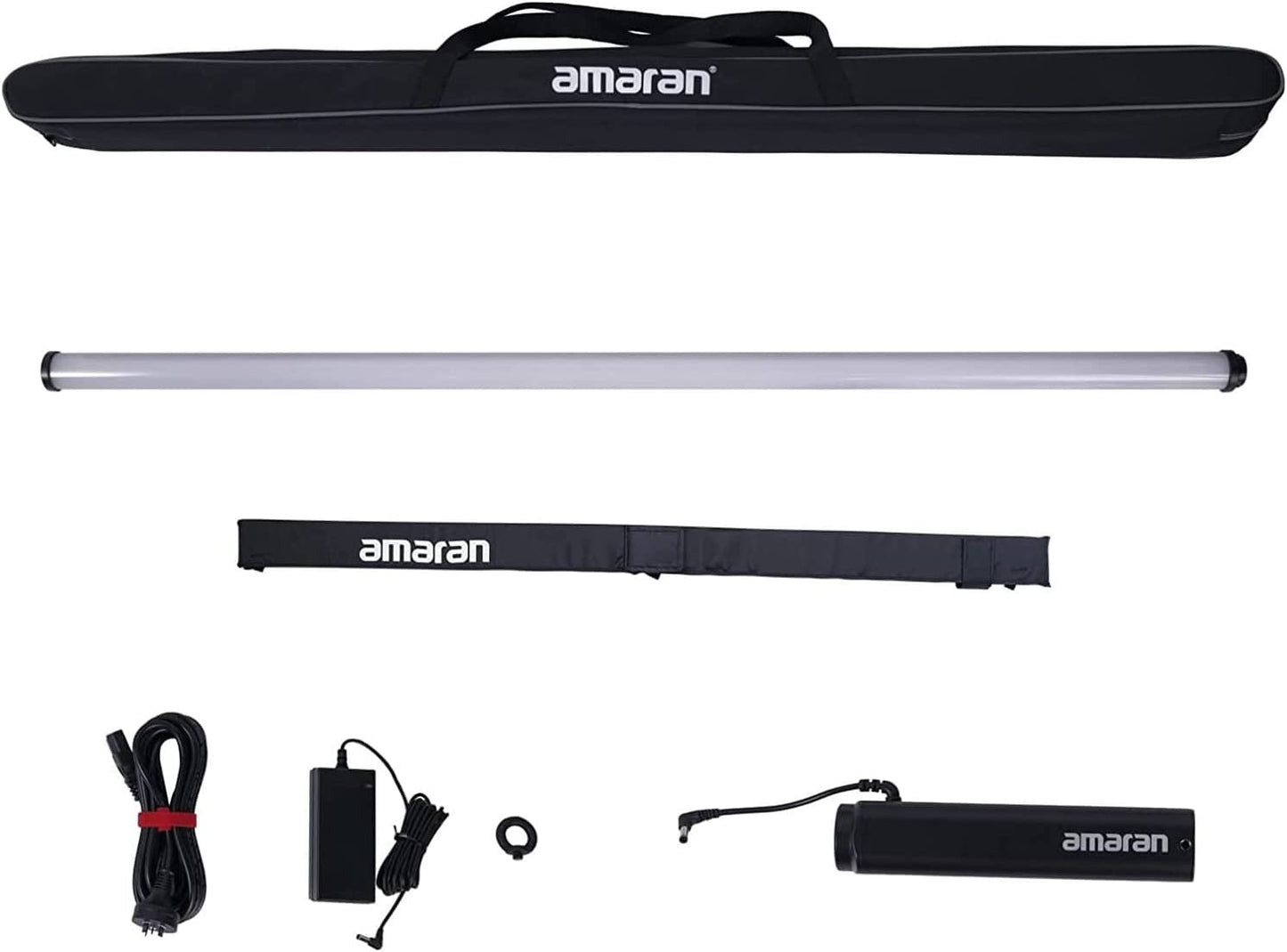 Aputure - Amaran T4C RGBWW Full-Color LED Tube Light,2500K~7500K Adjustable RGB Video Light Wand Stick,Cri 95+ TLCI 98+,15 Light Effects APP Control OLED Display - Serious Techies