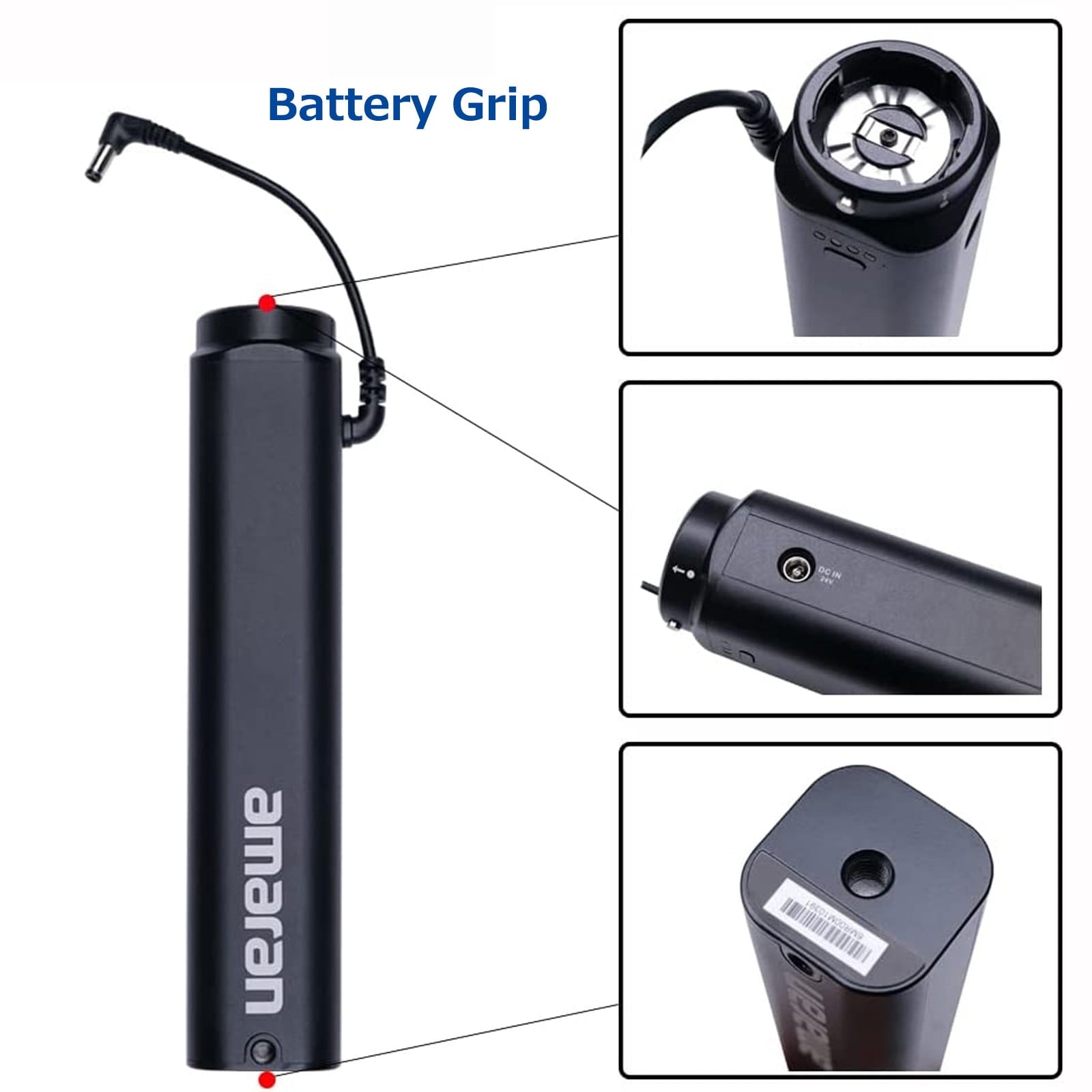 Aputure - Amaran T4C RGBWW LED Tube Light,40W 2500K-7500K Adjustable handheld Light Wand Support APP and DMX Control (120Cm) - Serious Techies