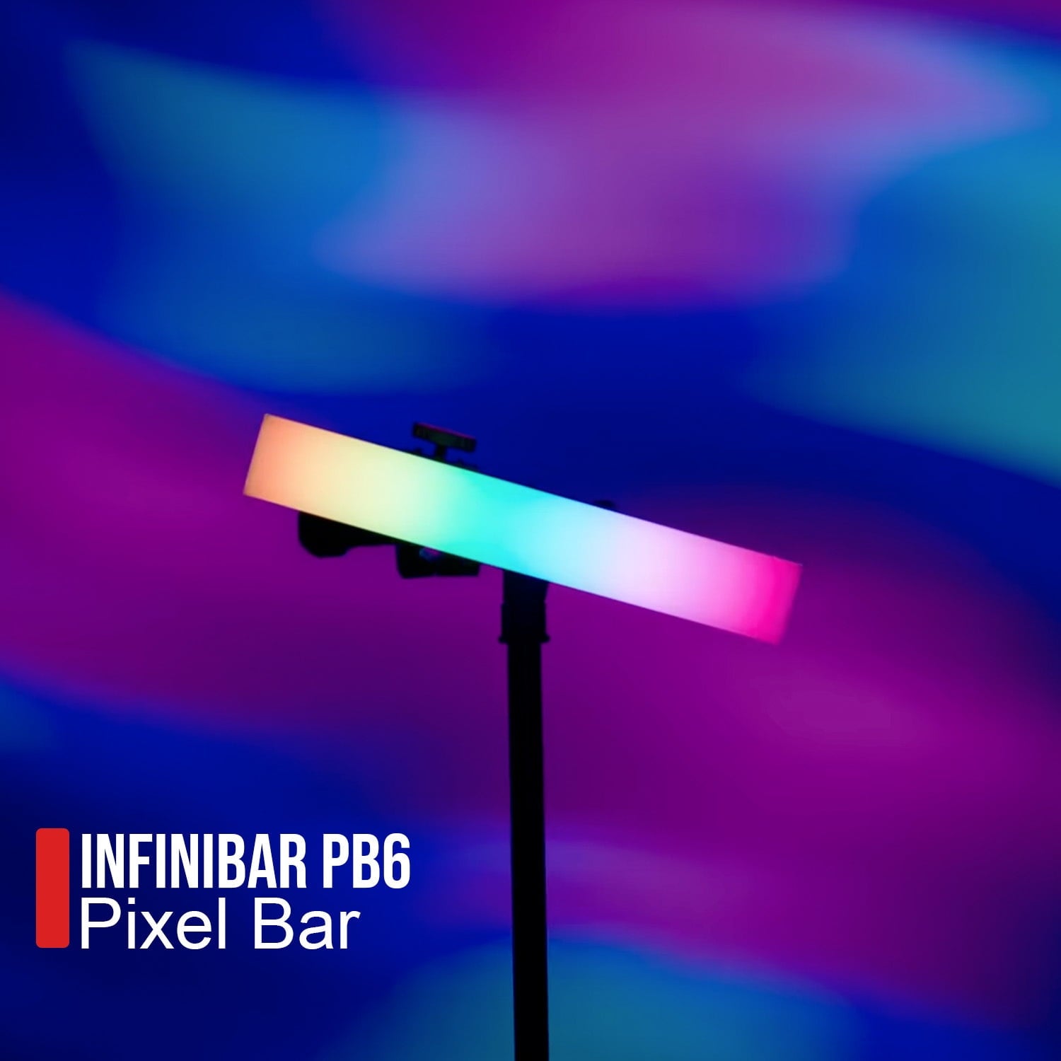 Aputure - Infinibar PB6 Flexible Wireless Versatile and Easy-To-Mount Pixel Bar Bundle with  INFINIBAR PB6 Rectangular LED Light Modifier Softbox with 45-Degree Grid (2 Items) - Serious Techies
