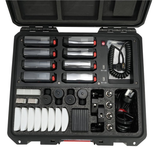Aputure - MC Pro RGBWW Weatherproof Mini LED 8-Light Panel Kit - Serious Techies