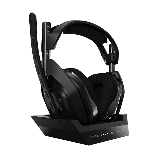 ASTRO - Gaming A50 Wireless + Base Station for Playstation 5, Playstation 4 & PC - Black/Silver - Serious Techies