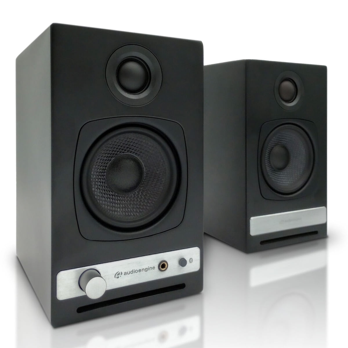Audioengine - HD3 Powered Bluetooth Bookshelf Speakers - Pair (Satin Black) - Serious Techies
