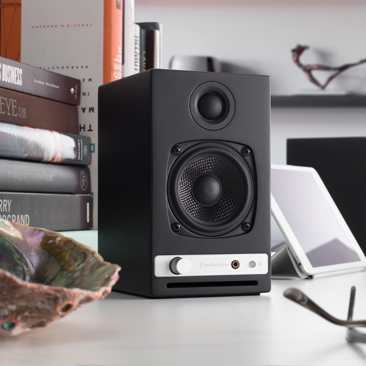 Audioengine - HD3 Powered Bluetooth Bookshelf Speakers - Pair (Satin Black) - Serious Techies