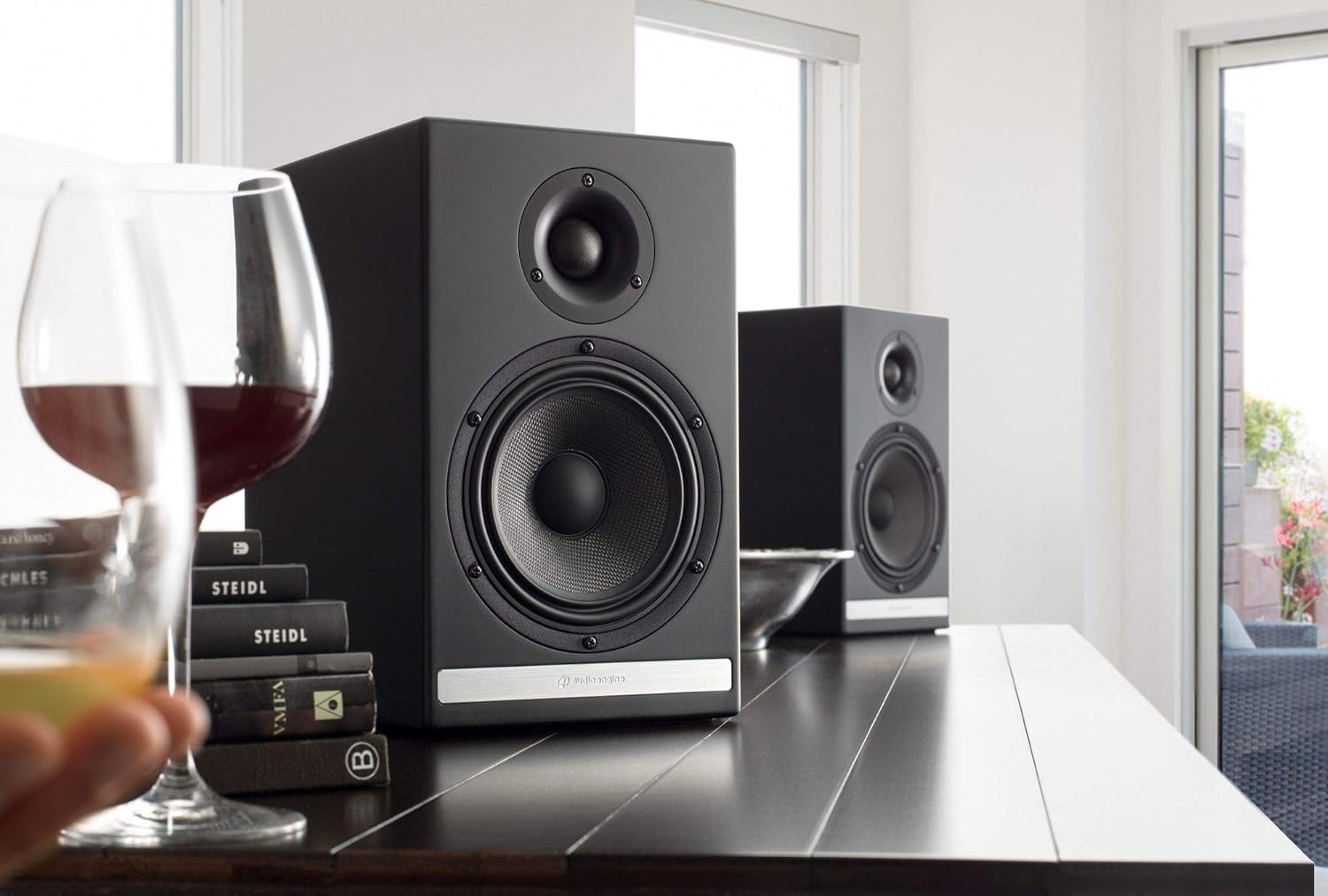 Audioengine - HDP6 Passive Speakers Bookshelf Speakers - Black New - Serious Techies