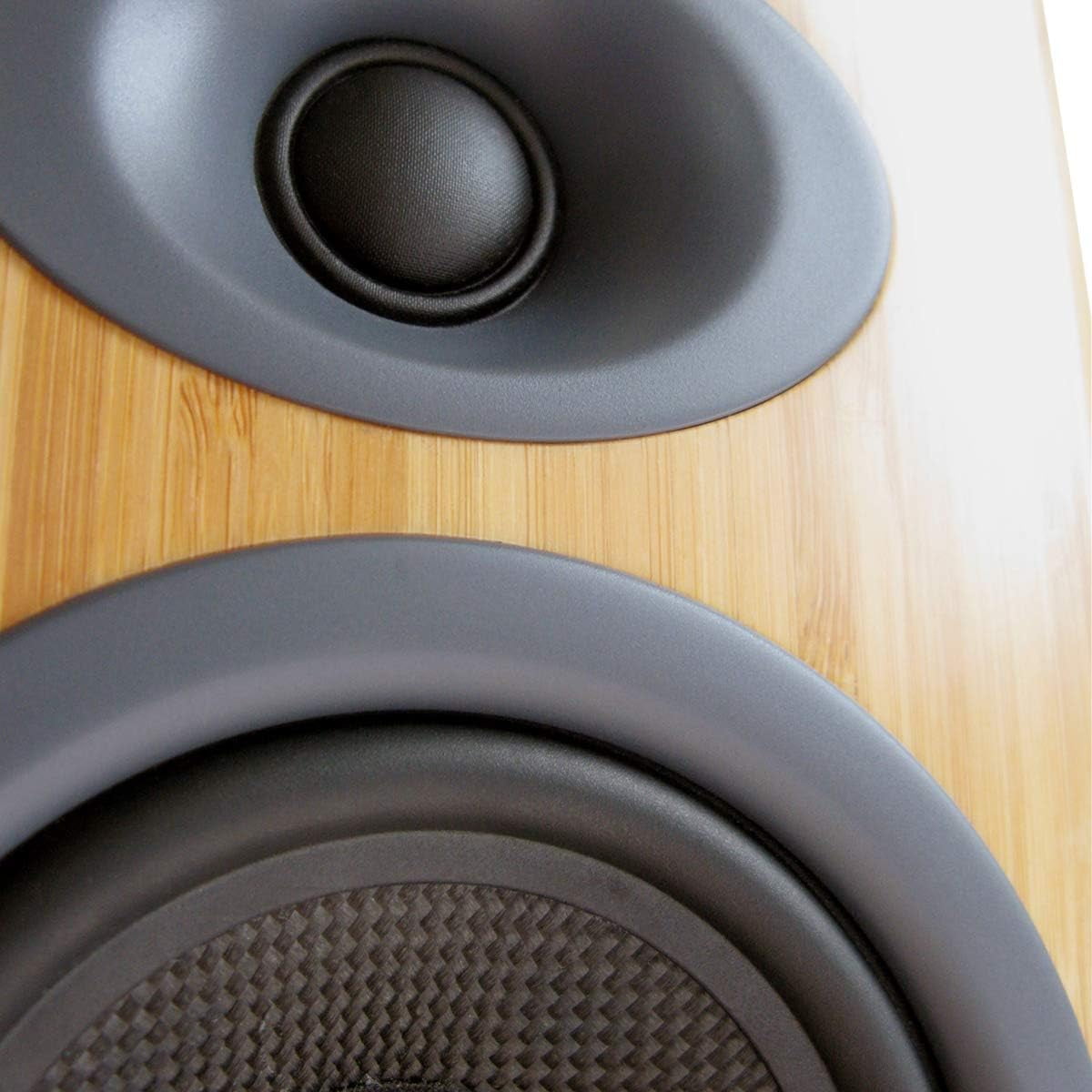 Audioengine - P4N 2-Way Shelf Mount, Wall Mountable, Stand Mountable Speaker, 125 W RMS, Caramel - Serious Techies