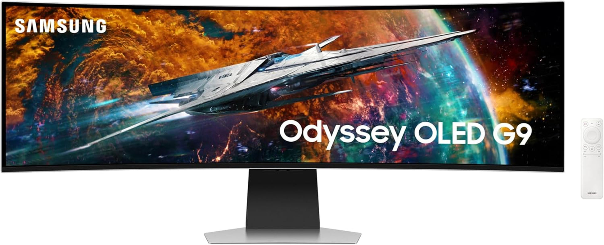 Samsung - 49" Odyssey OLED G9 (G95SC) Series Curved Smart Gaming Monitor W QD-OLED, 240Hz, 0.03Ms, AMD Freestyle Premium Pro, G-Sync Compatible, Dual QHD, Neo Quantum Processor Pro, LS49CG954SNXZA - Serious Techies