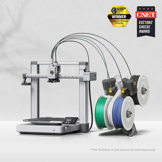 Bambu Lab - A1 Combo High-Speed 3D Printer with AMS Lite 256Mm (PF002-A+SA005-US2) - Serious Techies