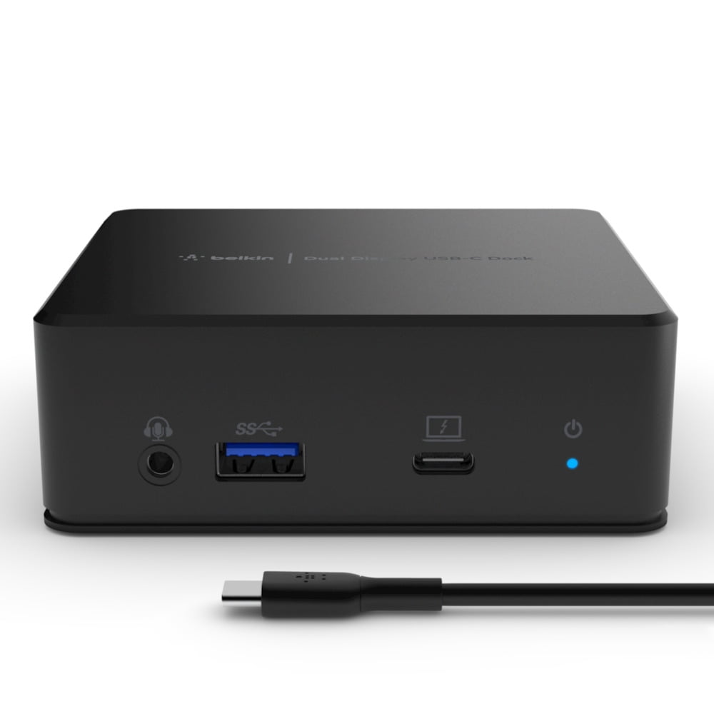 Belkin - USB C Docking Station - USB Hub Dual 4K Computer Monitor Display - Dual HDMI, Thunderbolt, USB, Ethernet Ports - USB C Hub - 85W PD Power Delivery for Macbook Pro, Ipad Pro & Chromebook Laptop - Serious Techies