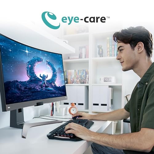BenQ - EW3880R Premium Curved Ultrawide Monitor 38" WQHD W/ Remote | IPS | 2300R Curve | Hdri | Eye-Care Tech | Height, Swivel & Tilt | 2.1Ch W/ 8W Subwoofer | Displayport |HDMI | USB-C | USB Hub,Black - Serious Techies