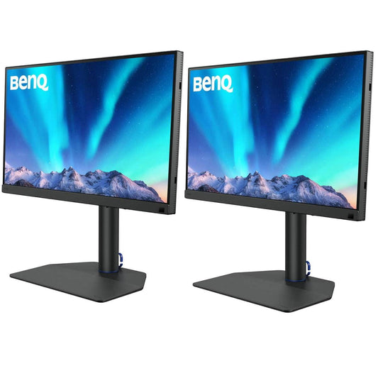 BenQ - SW272Q 27" 16:9 2K Adobe RGB Photovue Photographer IPS LED HDR Monitors 2-PACK - Serious Techies