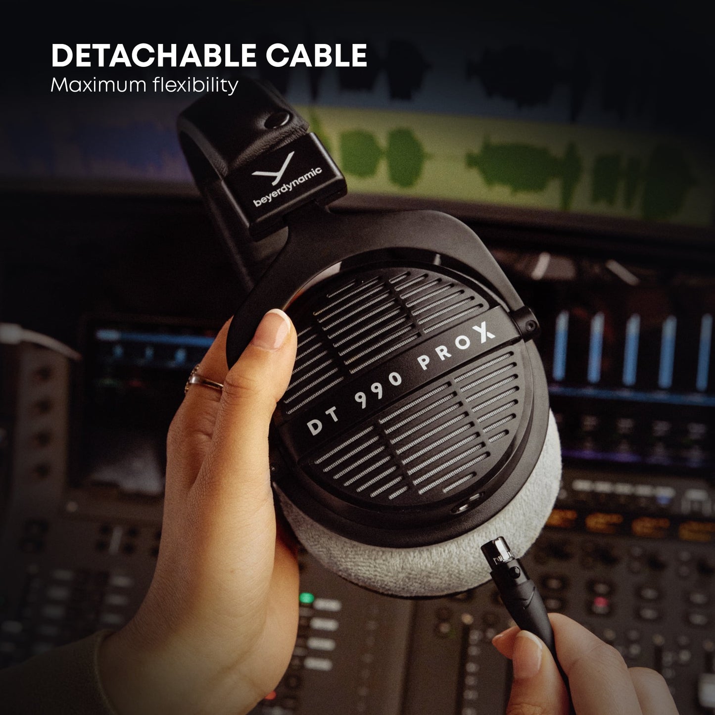beyerdynamic - DT 990 PRO X Studio Headphones for Critical Listening and Editing (Open-Back) - Serious Techies