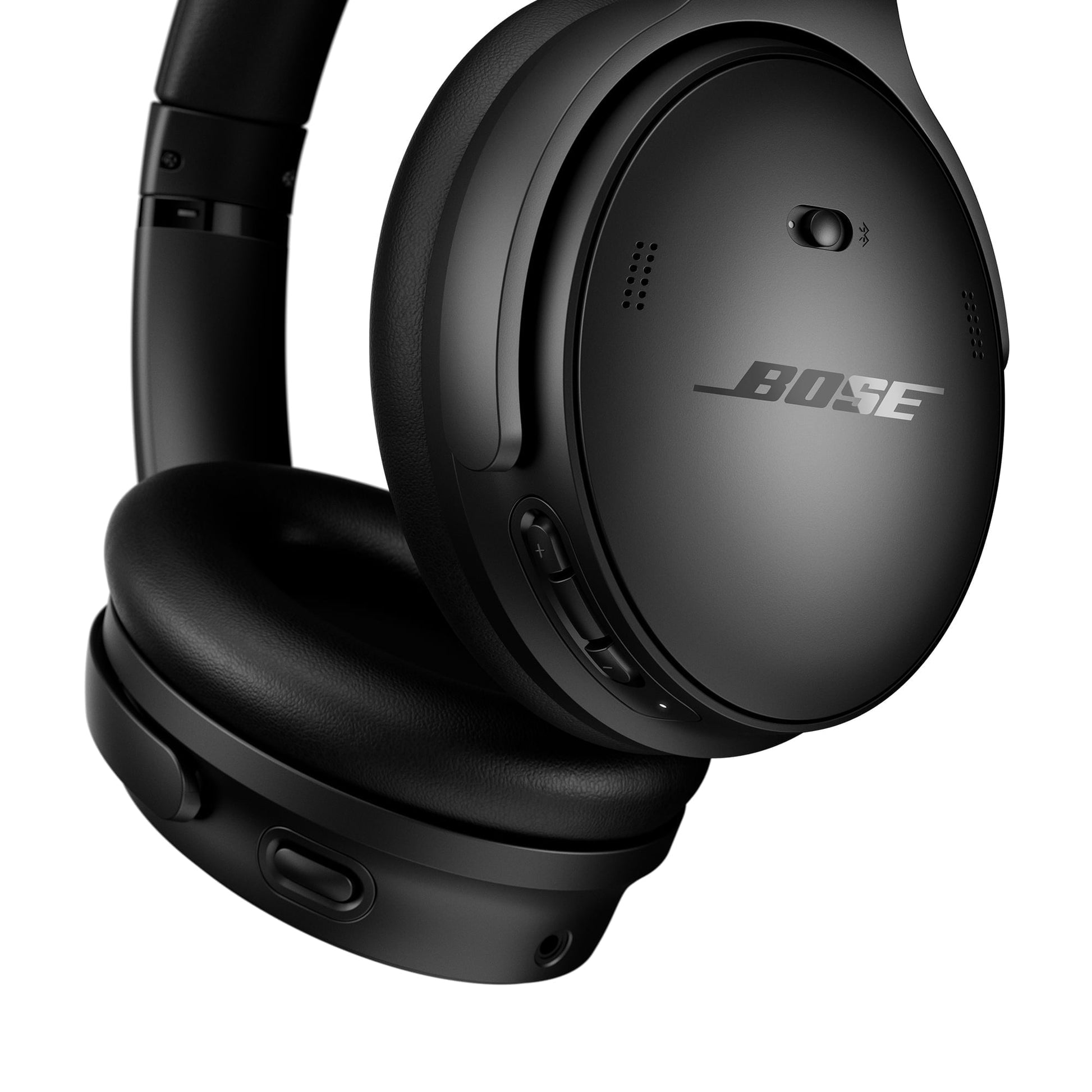 Bose - Quietcomfort Headphones, Bluetooth over Ear Noise Cancelling Headphones, Black - Serious Techies