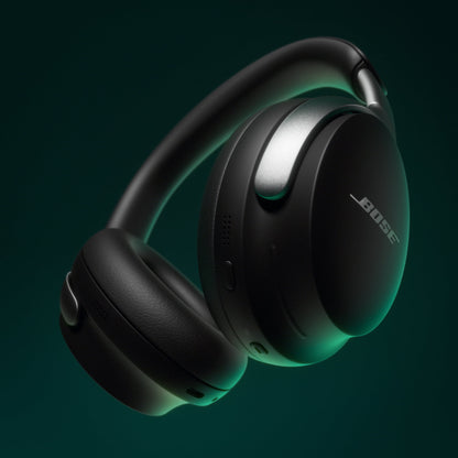 Bose - QuietComfort Ultra Headphones, Bluetooth over Ear Noise Cancelling Headphones, Black - Serious Techies