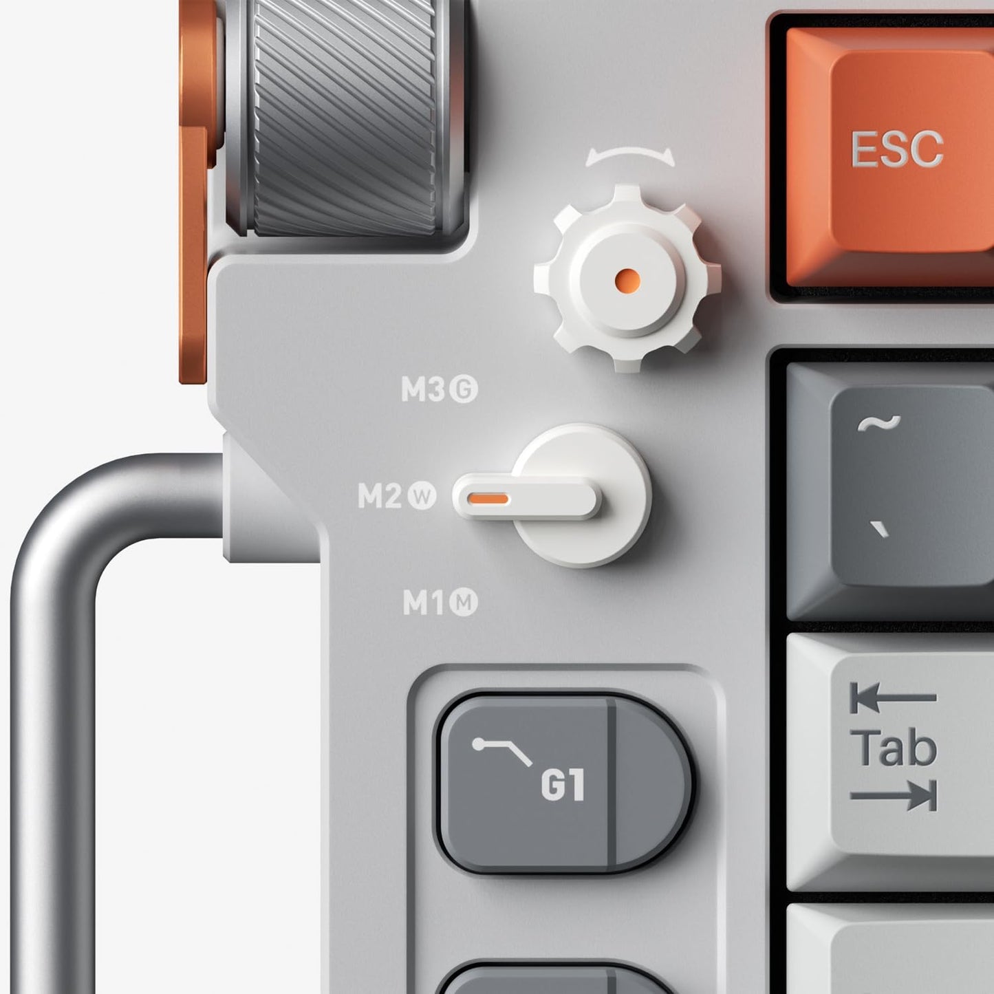 Nuphy - Field75 HE Rapid Trigger Wired Magnetic Keyboard,83 Keys,Pbt Keycaps,Hot-Swap RGB Backlit Gaming Keyboard, 75% Layout Hall Effect Keyboard with Knob,8K Hz Polling Rate-Magnetic White Switch - Serious Techies