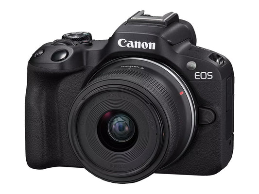 Canon - EOS R50 24.2 MP Waterproof Smartphone Integration Mirrorless Digital Camera, Black - Serious Techies