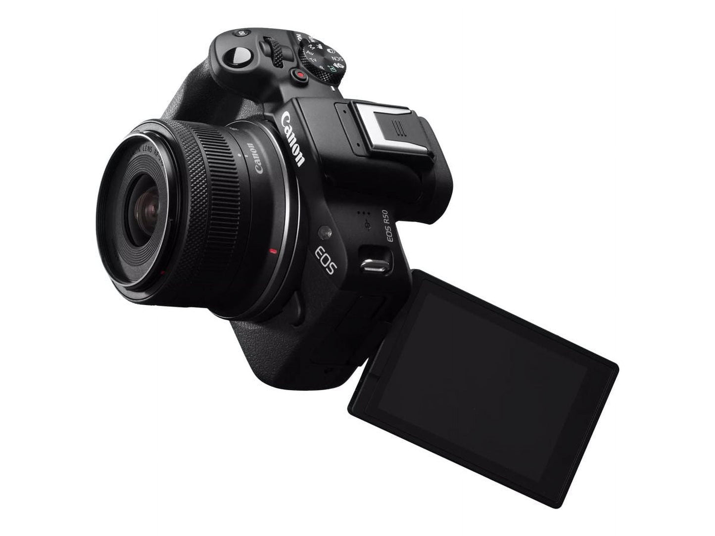 Canon - EOS R50 24.2 MP Waterproof Smartphone Integration Mirrorless Digital Camera, Black - Serious Techies