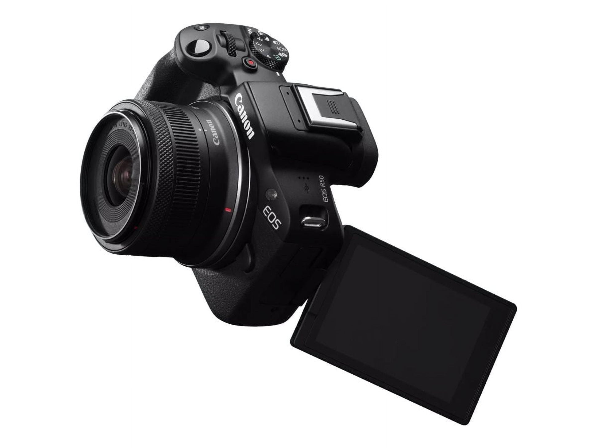 Canon - EOS R50 24.2 MP Waterproof Smartphone Integration Mirrorless Digital Camera, Black - Serious Techies