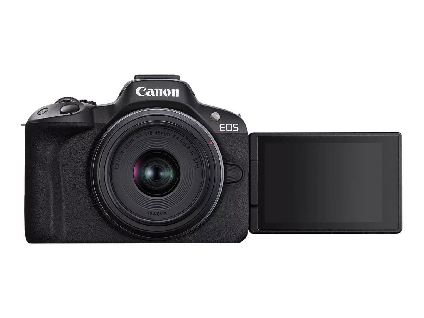 Canon - EOS R50 24.2 MP Waterproof Smartphone Integration Mirrorless Digital Camera, Black - Serious Techies