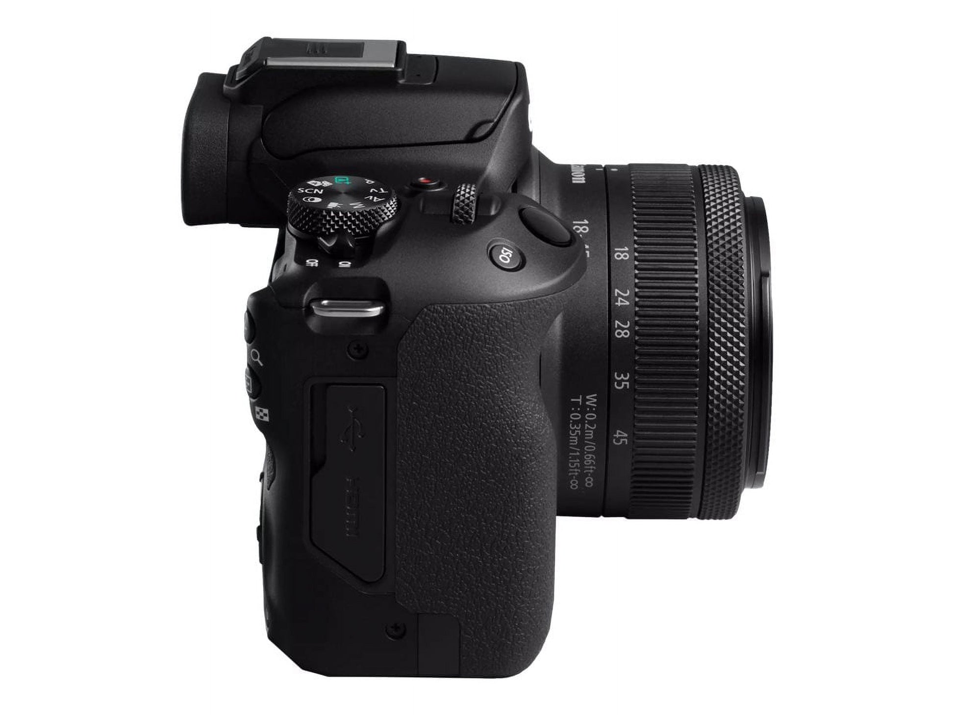 Canon - EOS R50 24.2 MP Waterproof Smartphone Integration Mirrorless Digital Camera, Black - Serious Techies