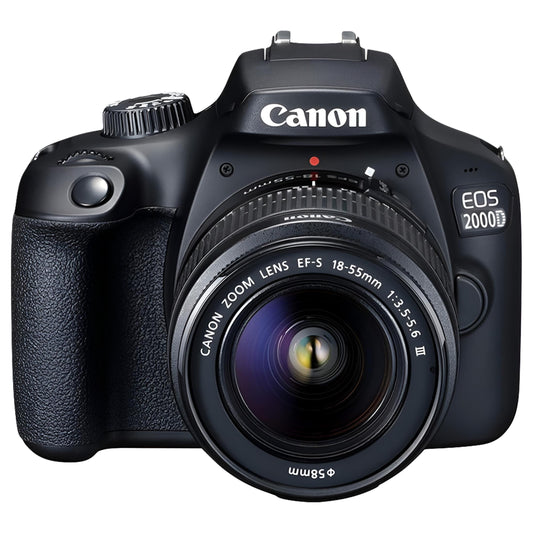 Canon - EOS 2000D / Rebel T7 DSLR Camera W/ 18-55Mm DC III Lens (International Version) - Serious Techies