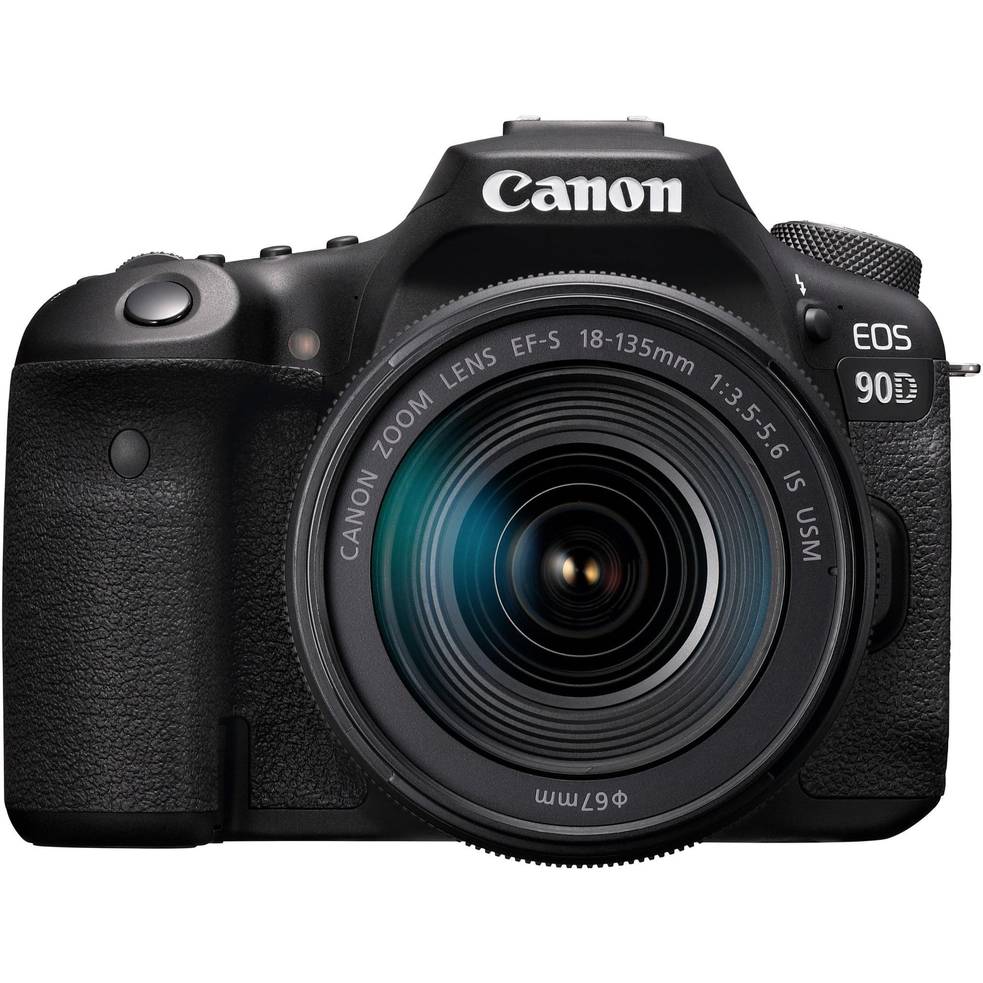 Canon - EOS 90D - Digital Camera - SLR - 32.5 MP - 4K / 30 Fps - 7.5X Optical Zoom EF-S 18-135Mm IS USM Lens - Wi-Fi, Bluetooth - Serious Techies