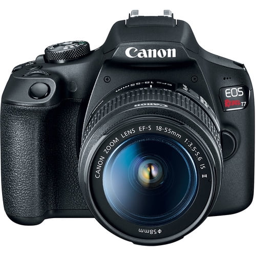Canon - EOS Rebel T7 - Digital Camera - High Definition - SLR - 18.0 MP - 3 X Optical Zoom EF-S 18-55Mm IS II Lens - Serious Techies
