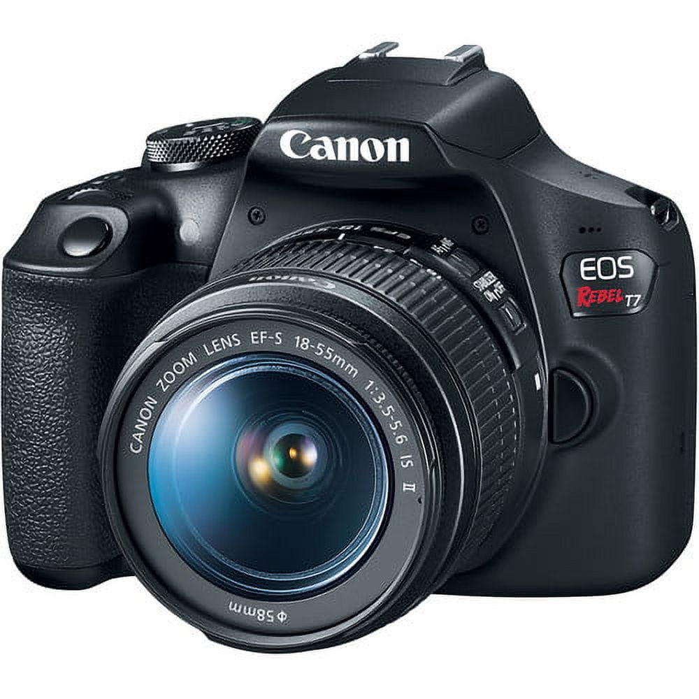 Canon - EOS Rebel T7 - Digital Camera - High Definition - SLR - 18.0 MP - 3 X Optical Zoom EF-S 18-55Mm IS II Lens - Serious Techies