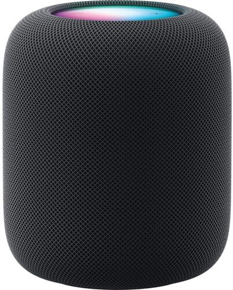 Apple - Homepod Smart Speaker 2nd Generation, Siri Speaker + Power Cable +  1 Year Limited Warranty (Midnight) - Serious Techies