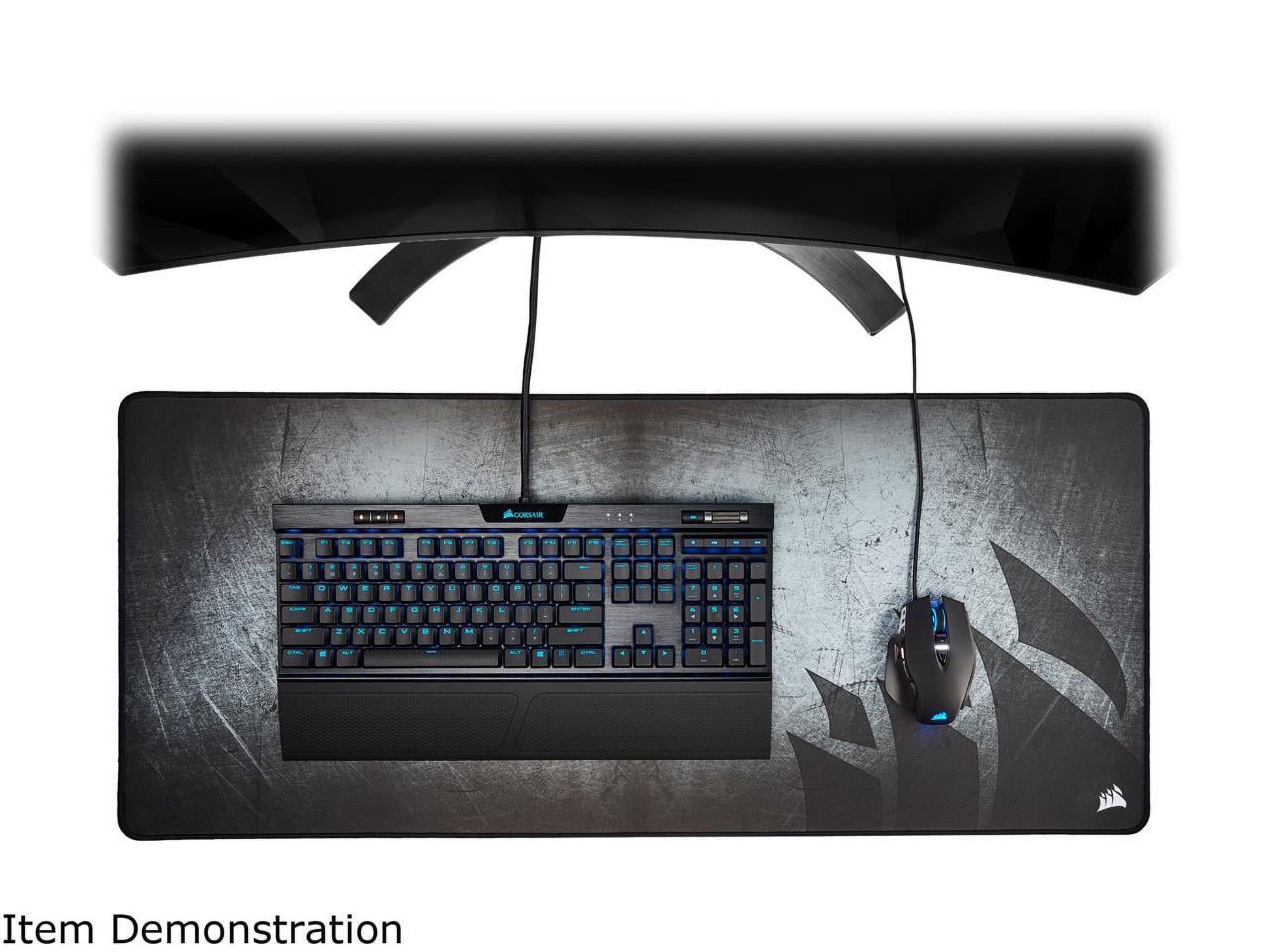 Corsair - MM350 PRO Premium Spill-Proof Cloth Gaming Mouse Pad, Extended XL - Serious Techies