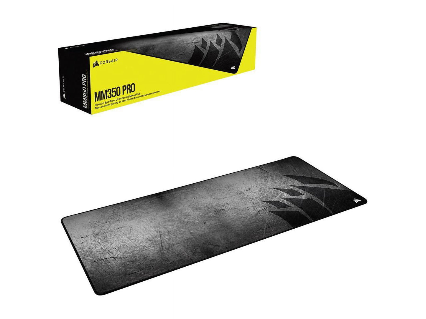 Corsair - MM350 PRO Premium Spill-Proof Cloth Gaming Mouse Pad, Extended XL - Serious Techies