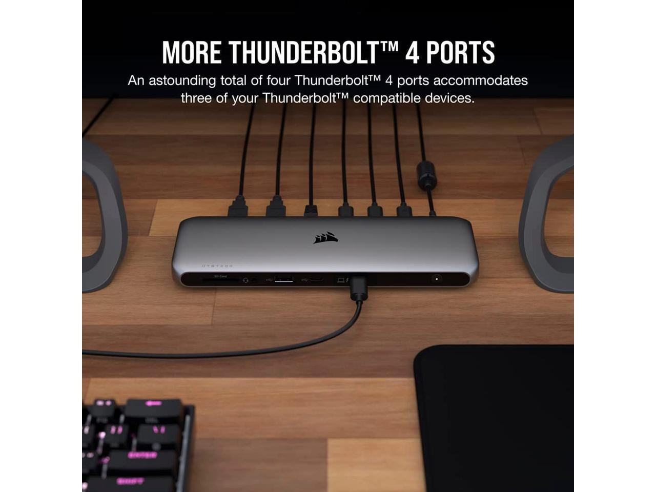 Corsair - TBT200 Thunderbolt 4 Dock - Serious Techies