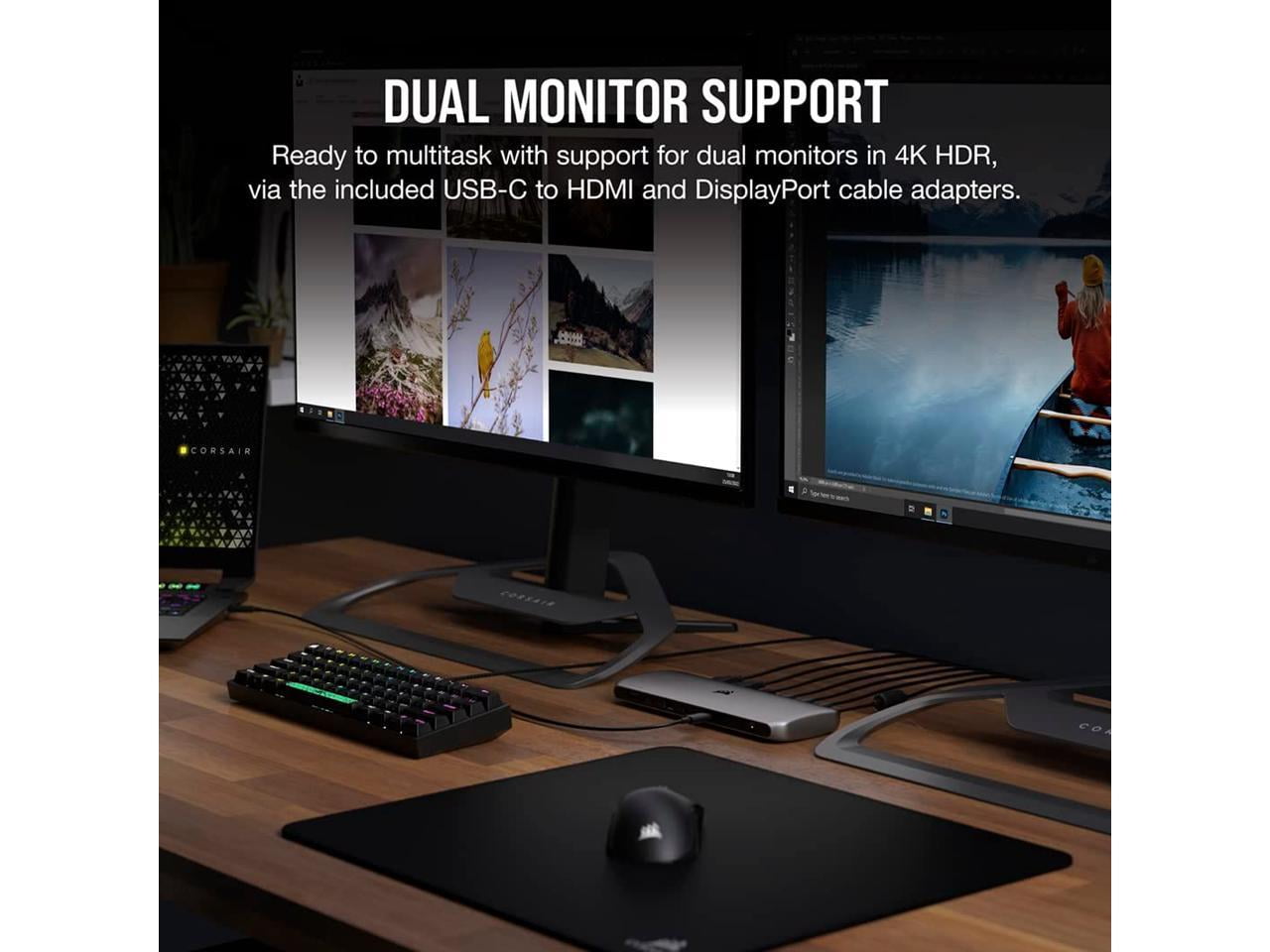 Corsair - TBT200 Thunderbolt 4 Dock - Serious Techies