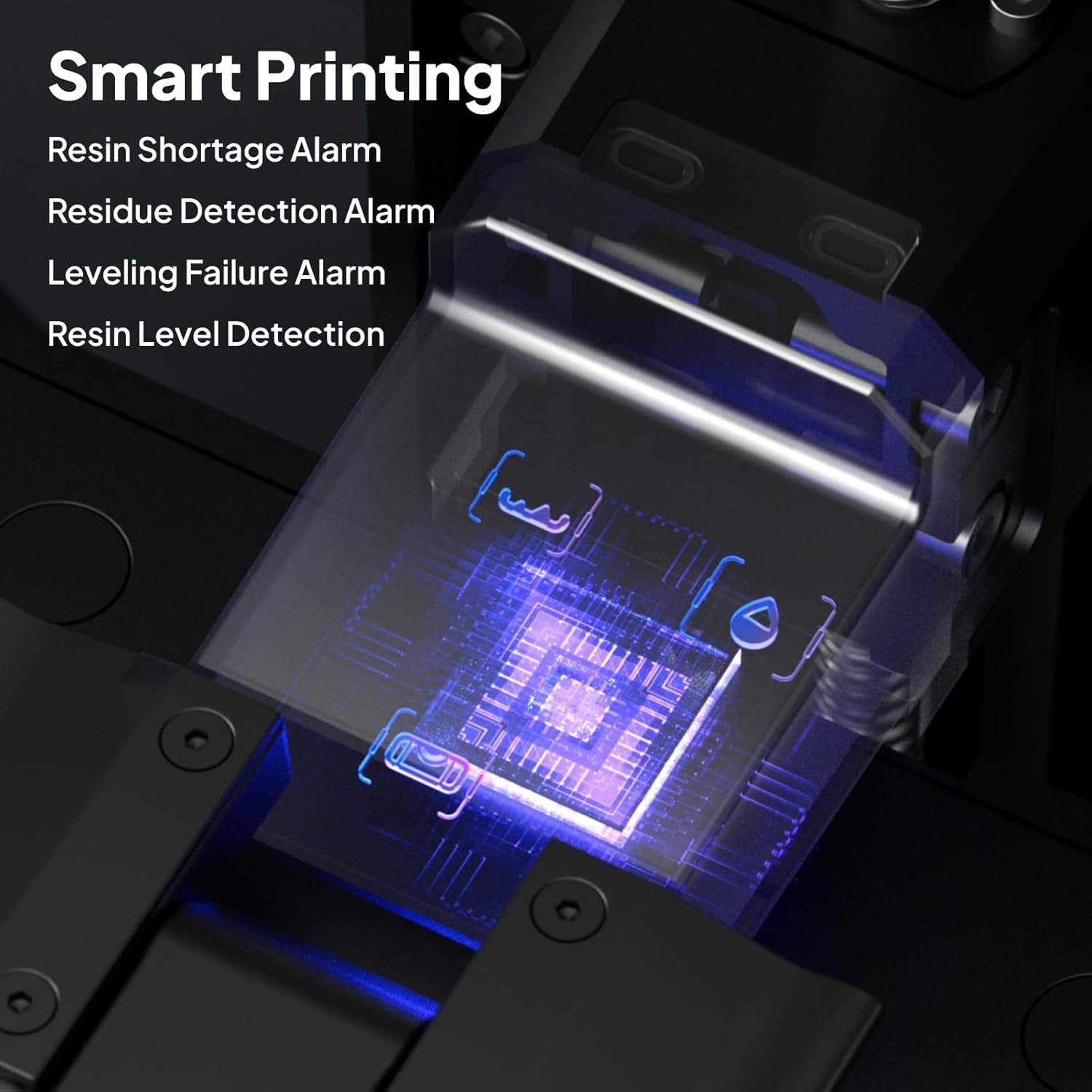 ELEGOO - Saturn 4 Ultra 16K Resin 3D Printer with 10" 16K Mono LCD and Flip-Up Lid, Smart Tank Heating at 30 °C, 150Mm/H High Speed Printing, Large Printing Size of 8.33X4.66X8.66 Inches - Serious TEchies