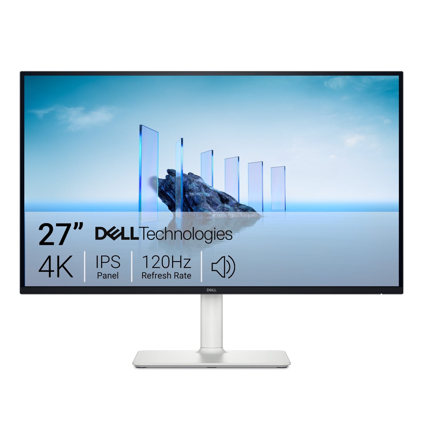 Dell - 27 plus 4K Monitor 27" UHD 120Hz IPS Anti-Glare Computer Display Ash White, S2725QS - Serious Techies