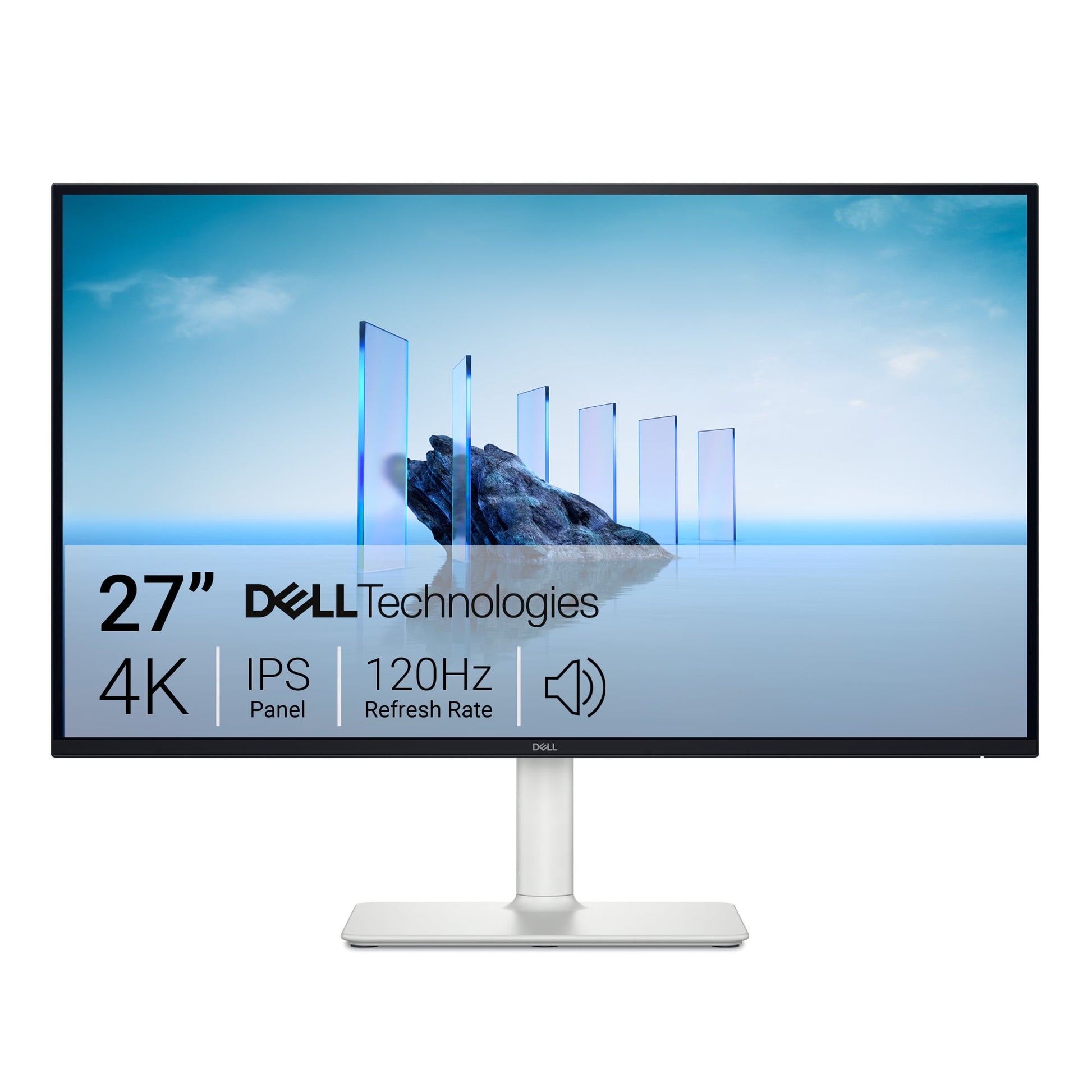 Dell - 27 plus 4K Monitor 27" UHD 120Hz IPS Anti-Glare Computer Display Ash White, S2725QS - Serious Techies