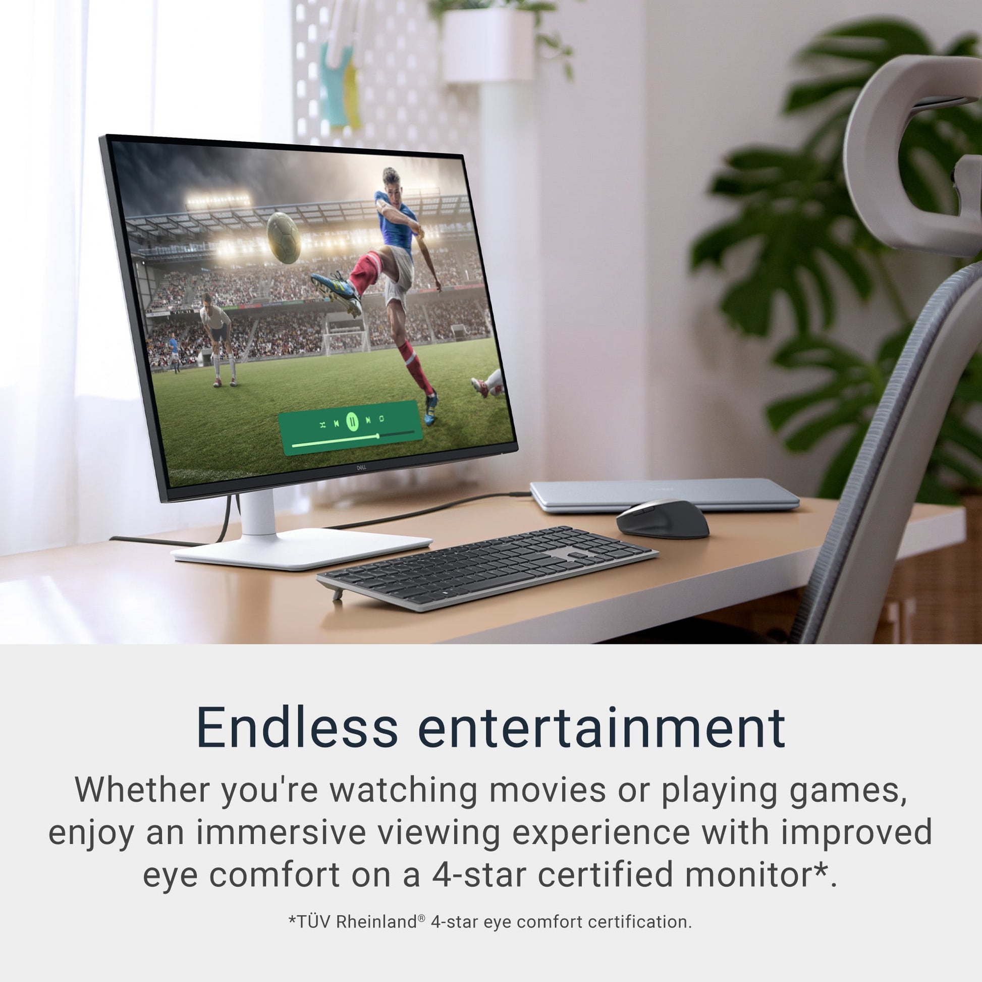 Dell - 27 plus 4K Monitor 27" UHD 120Hz IPS Anti-Glare Computer Display Ash White, S2725QS - Serious Techies